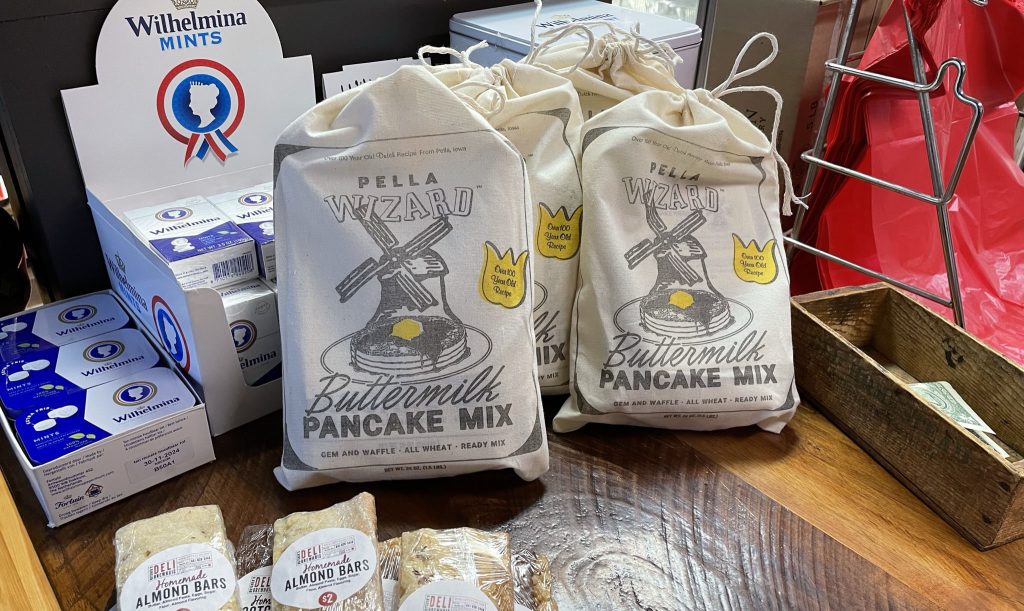 Pella Wizard Pancake Mix in Collectable Bag